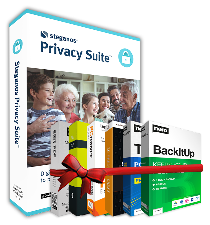 Steganos Privacy Suite Digital Safe And Password Management To Protect Your Data And Privacy